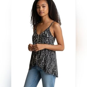 White House Black Market  Hi-Lo  Sleeveless Blouse Size Medium